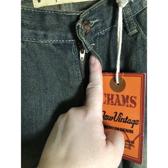 Chams New Vintage 503 Skinny 18x29.5 NWT - Picture 5 of 13